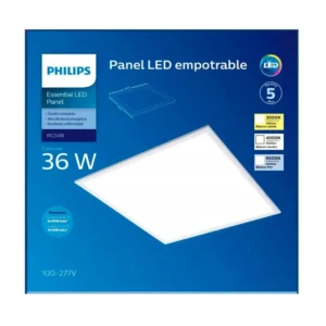 Panel LED empotrable 60x60